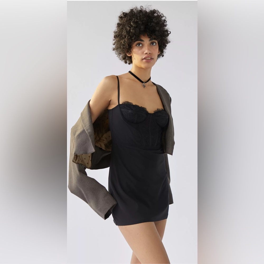 UO Brenna Bustier‎ Mini Dress